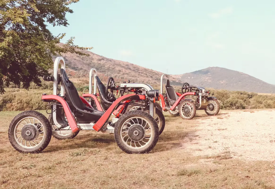 Primeira fotografia da experiência: Swincar